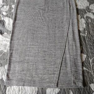 Dynamite  Light Grey Speckled Skirt, Small, Below Knee, Gently Used.